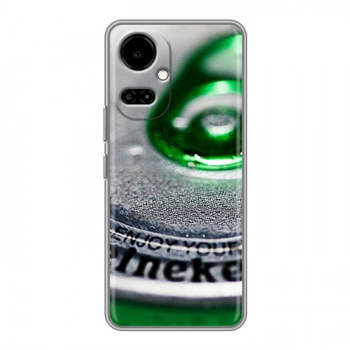 Дизайнерский силиконовый чехол для Tecno Camon 19 Heineken