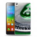 Дизайнерский пластиковый чехол для Lenovo A7000 Heineken