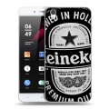 Дизайнерский пластиковый чехол для OnePlus X Heineken