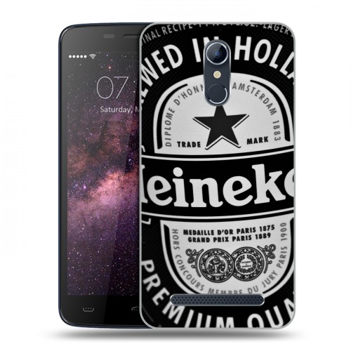 Дизайнерский силиконовый чехол для Homtom HT17 Heineken