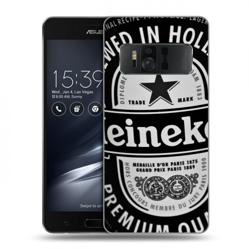 Дизайнерский силиконовый чехол для ASUS ZenFone AR Heineken