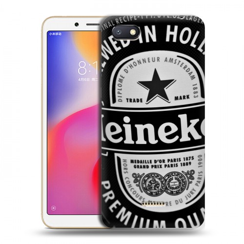 Дизайнерский пластиковый чехол для Xiaomi RedMi 6A Heineken