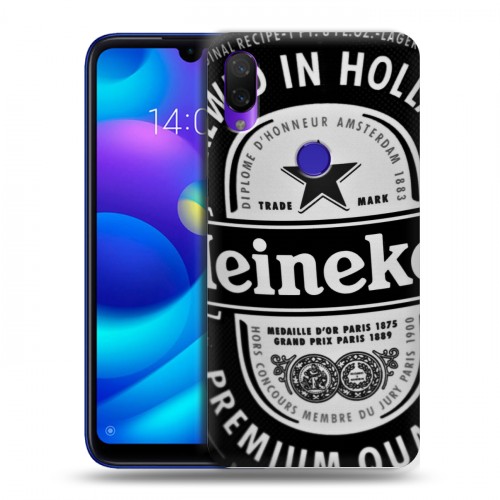 Дизайнерский пластиковый чехол для Xiaomi Mi Play Heineken