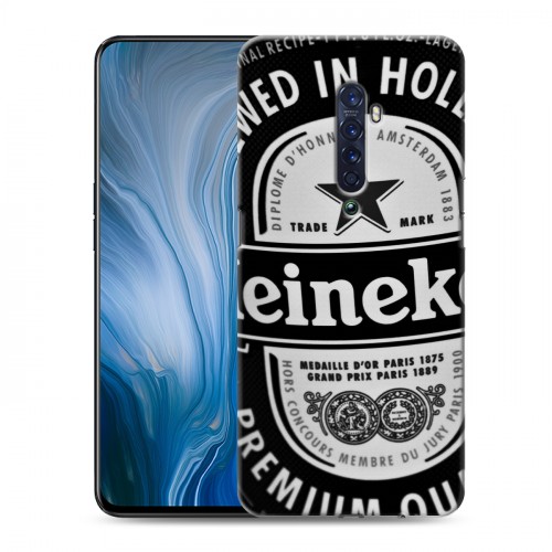 Дизайнерский пластиковый чехол для OPPO Reno2 Z Heineken