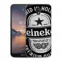 Дизайнерский силиконовый чехол для Nokia 1.3 Heineken