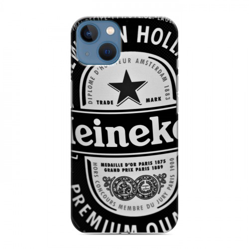 Дизайнерский силиконовый чехол для Iphone 13 Heineken