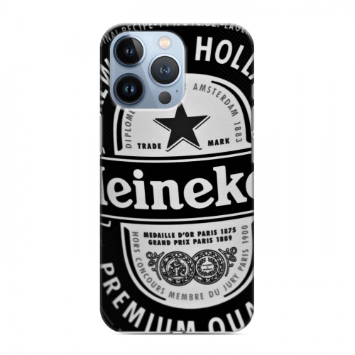 Дизайнерский силиконовый чехол для Iphone 13 Pro Heineken