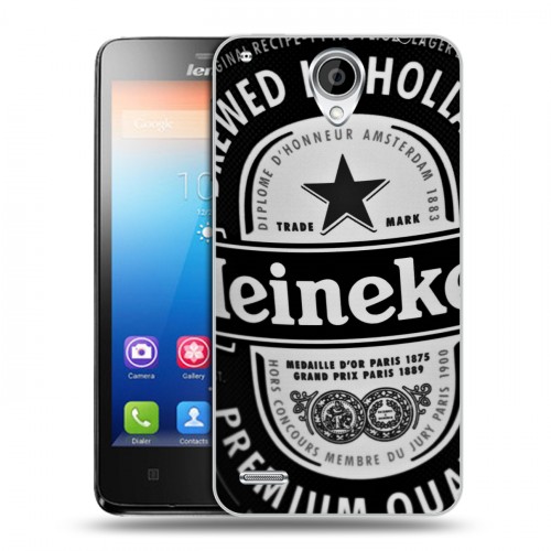 Дизайнерский пластиковый чехол для Lenovo S890 Heineken