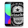 Дизайнерский пластиковый чехол для Meizu MX4 Heineken