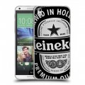 Дизайнерский пластиковый чехол для HTC Desire 816 Heineken