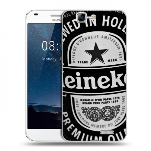 Дизайнерский пластиковый чехол для Huawei Ascend G7 Heineken