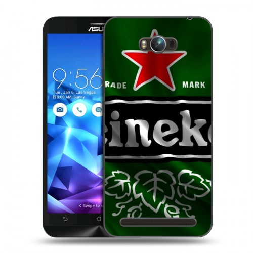 Дизайнерский пластиковый чехол для ASUS ZenFone Max Heineken