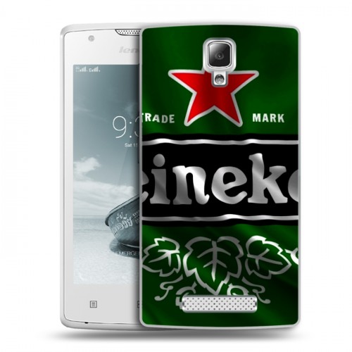 Дизайнерский пластиковый чехол для Lenovo A1000 Heineken