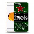 Дизайнерский пластиковый чехол для Iphone 7 Plus / 8 Plus Heineken