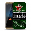 Дизайнерский пластиковый чехол для ZTE Axon 7 Heineken