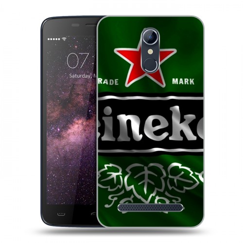 Дизайнерский силиконовый чехол для Homtom HT17 Heineken