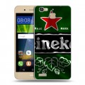 Дизайнерский пластиковый чехол для Huawei GR3 Heineken