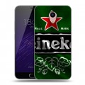 Дизайнерский пластиковый чехол для Meizu M3 Max Heineken