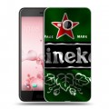 Дизайнерский силиконовый чехол для HTC U Play Heineken