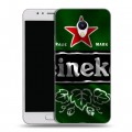 Дизайнерский силиконовый чехол для Meizu M5s Heineken