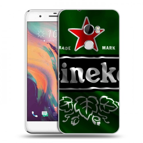 Дизайнерский пластиковый чехол для HTC One X10 Heineken