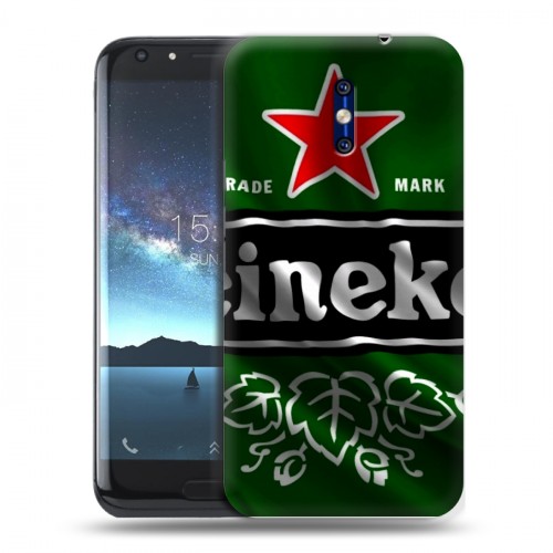 Дизайнерский силиконовый чехол для Doogee BL5000 Heineken