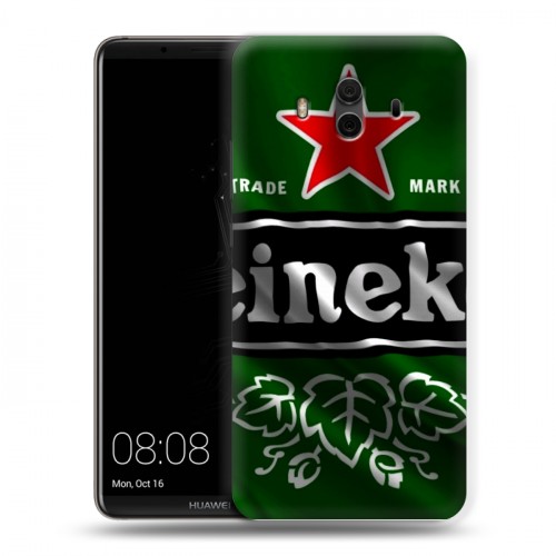 Дизайнерский пластиковый чехол для Huawei Mate 10 Heineken