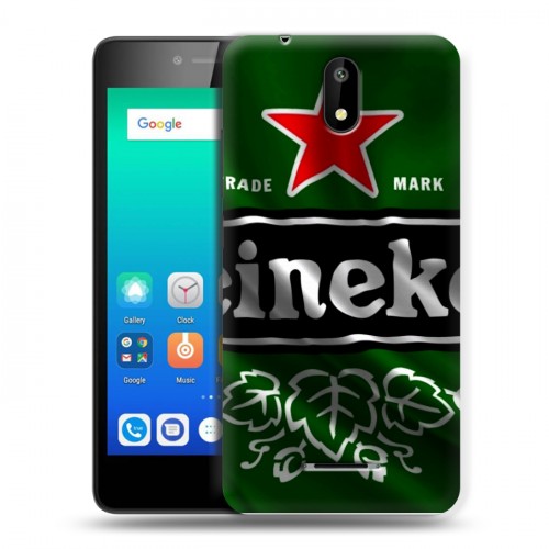 Дизайнерский силиконовый чехол для Micromax Q409 Heineken