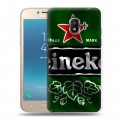 Дизайнерский пластиковый чехол для Samsung Galaxy J2 (2018) Heineken