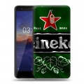 Дизайнерский силиконовый чехол для Nokia 2.1 Heineken