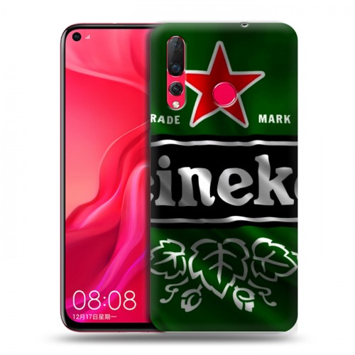 Дизайнерский пластиковый чехол для Huawei Nova 4 Heineken