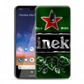 Дизайнерский силиконовый чехол для Nokia 2.2 Heineken