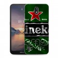 Дизайнерский силиконовый чехол для Nokia 1.3 Heineken