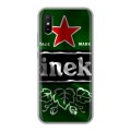 Дизайнерский силиконовый с усиленными углами чехол для Xiaomi RedMi 9A Heineken