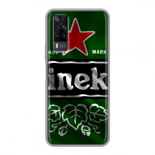 Дизайнерский силиконовый чехол для Vivo Y31 Heineken