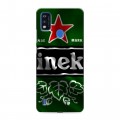 Дизайнерский силиконовый чехол для ZTE Blade A51 Heineken