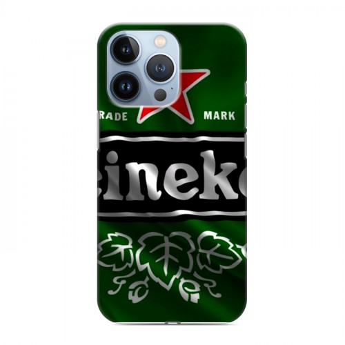 Дизайнерский силиконовый чехол для Iphone 13 Pro Heineken