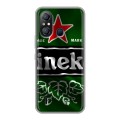 Дизайнерский силиконовый чехол для Itel A49 Heineken