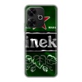 Дизайнерский силиконовый чехол для RedMi 13 4G Heineken