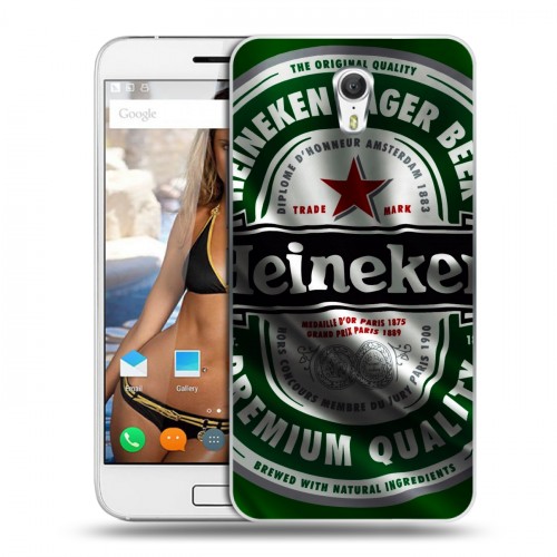 Дизайнерский силиконовый чехол для ZUK Z1 Heineken