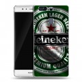 Дизайнерский пластиковый чехол для Huawei P9 Plus Heineken