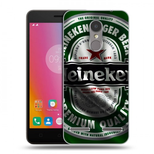 Дизайнерский пластиковый чехол для Lenovo K6 Heineken