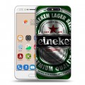 Дизайнерский пластиковый чехол для ZTE Blade V8 Heineken