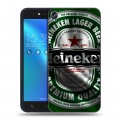 Дизайнерский силиконовый чехол для Asus ZenFone Live Heineken