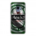 Дизайнерский пластиковый чехол для Samsung Galaxy S9 Heineken