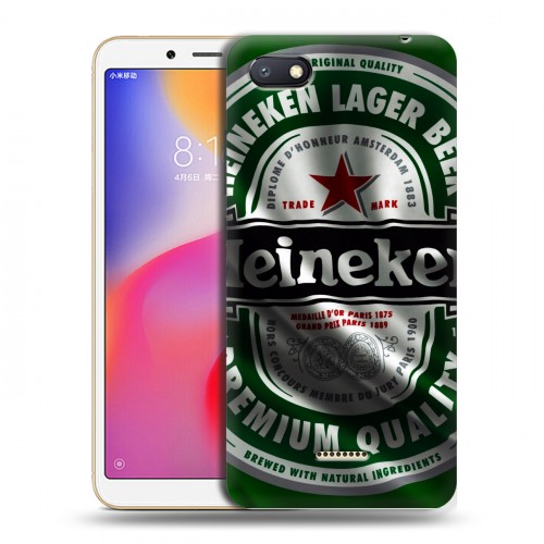 Дизайнерский пластиковый чехол для Xiaomi RedMi 6A Heineken