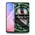 Дизайнерский пластиковый чехол для Vivo Y95 Heineken