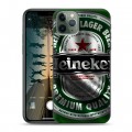 Дизайнерский пластиковый чехол для Iphone 11 Pro Heineken