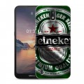 Дизайнерский силиконовый чехол для Nokia 1.3 Heineken