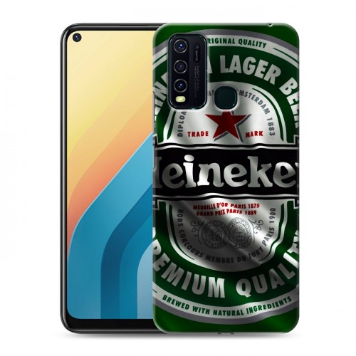 Дизайнерский пластиковый чехол для Vivo Y30 Heineken